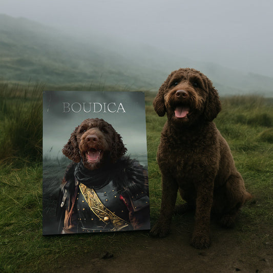 Boudica - Custom Pet Canvas