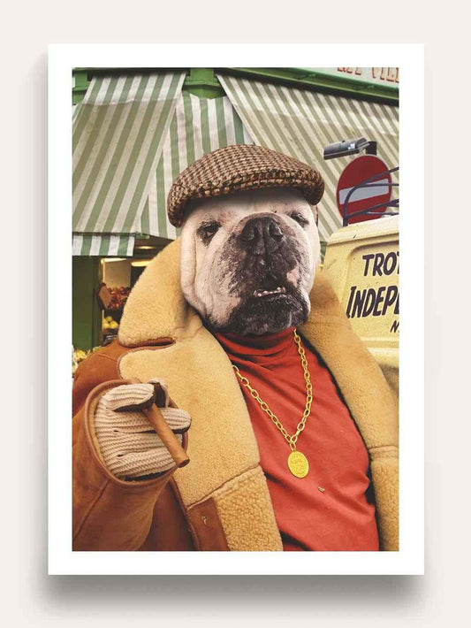 Del Boy - Custom Pet Portrait