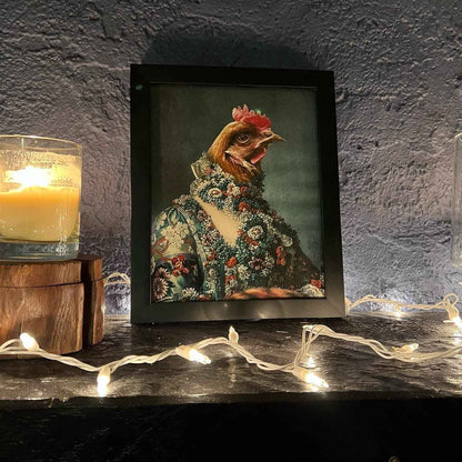 The Flower Lady - Custom Pet Canvas