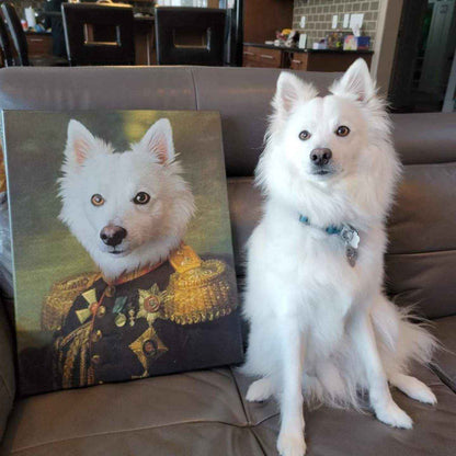 The General – Custom Vintage Pet Canvas