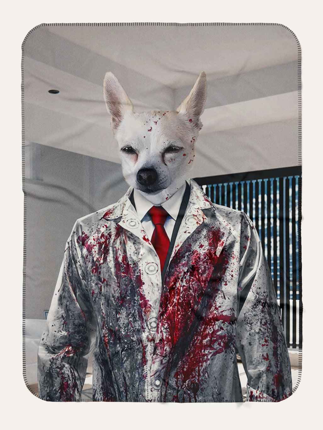 Mr Psycho - Custom Pet Blanket