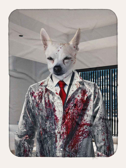 Mr Psycho - Custom Pet Blanket
