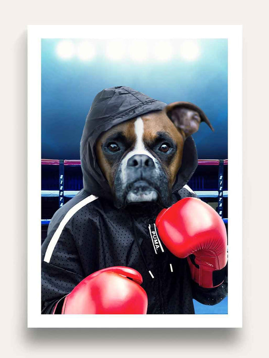 The Boxer - Custom Pet Portrait
