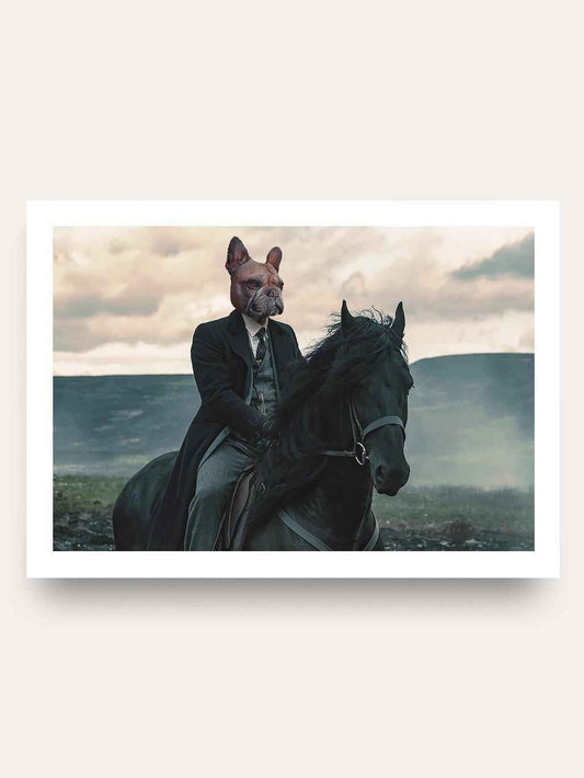 The Countryside Gent - Custom Vintage Pet Portrait