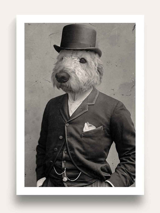 The Londoner - Custom Vintage Pet Portrait