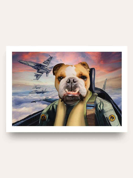 The Maverick - Custom Pet Portrait
