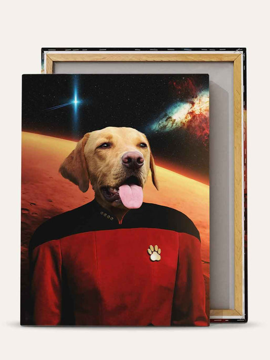 The Space Voyager (Male) – Custom Pet Canvas