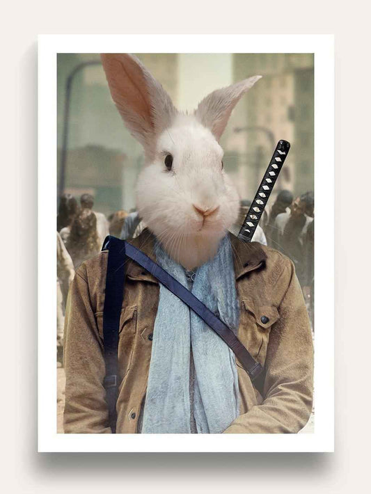 The Survivor - Custom Pet Portrait