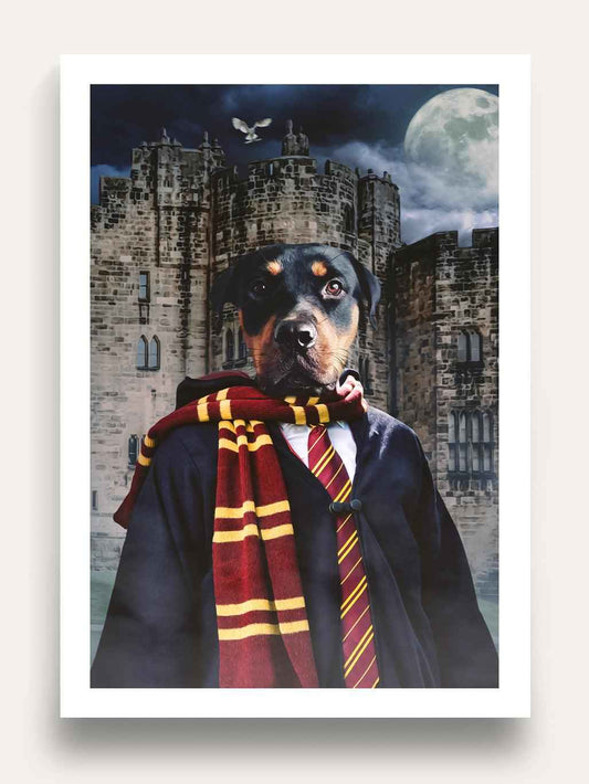 The Wizard - Custom Pet Portrait